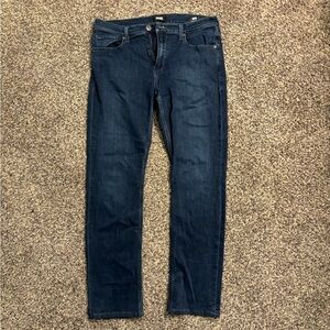 PAIGE Federal Slim Straight Blue Jeans